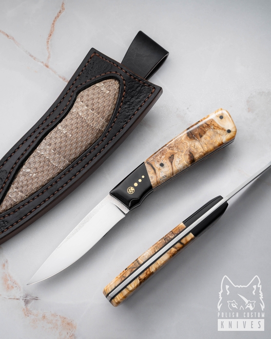 HUNTING KNIFE EDC PREHISTORIC 7 K110 61-62 HRC MAMMOTH GARUCHI KNIVES