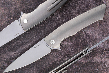 FOLDING KNIFE FOLDER SLIM #0513 MAGNACUT HERMAN KNIVES