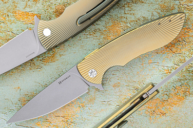 FOLDING KNIFE FOLDER STING #0777 MAGNACUT HERMAN KNIVES