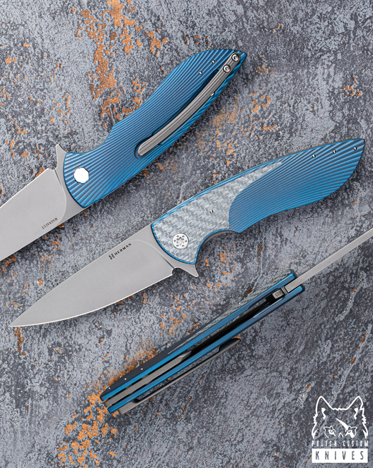 FOLDING KNIFE FOLDER STING #0855 MAGNACUT HERMAN KNIVES