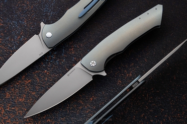 FOLDING KNIFE FOLDER SLIM #0627 M390 HERMAN KNIVES