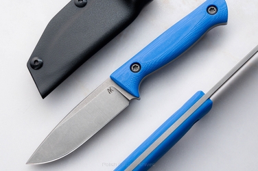 NECK EDC KNIFE MINI AGOR 5 K390 MICARTA AK KNIVES
