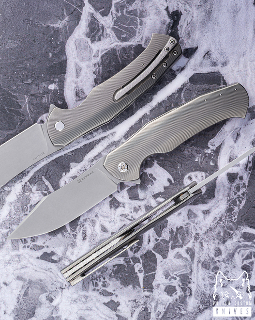 FOLDING KNIFE FOLDER MANTIS #0403 MAGNACUT HERMAN KNIVES