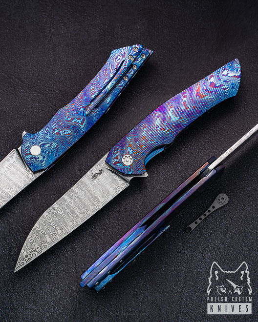 FOLDING KNIFE OVIUM 2 TIMASCUS HERMAN 