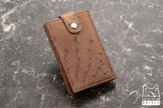 EXCLUSIVE LEATHER SMALL WALLET 6 v1 BROWN MICHO