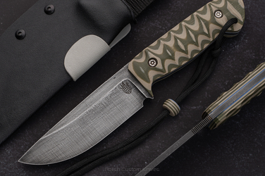 SURVIVAL KNIFE OLIVE 1 O2  BM