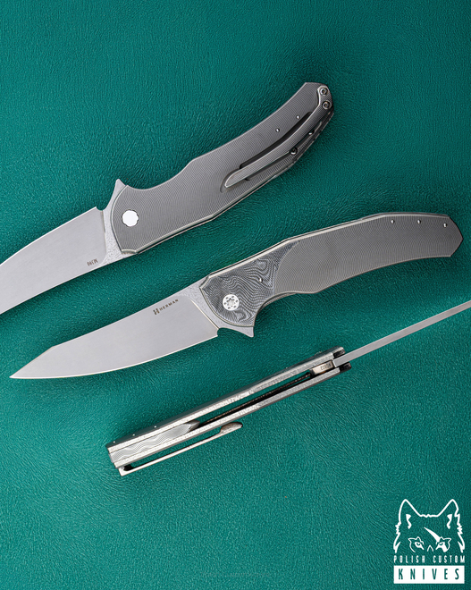 FOLDING KNIFE FOLDER ISHTAR #0802 M390 HERMAN KNIVES