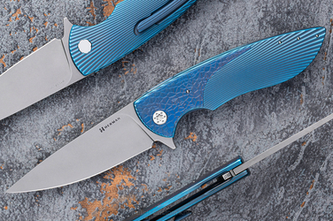 FOLDING KNIFE FOLDER STING #0837 MAGNACUT HERMAN KNIVES