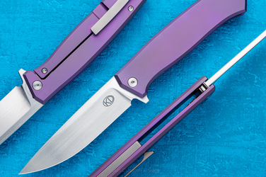 FOLDING KNIFE ARSEN PURPLE SCALES 1 KD