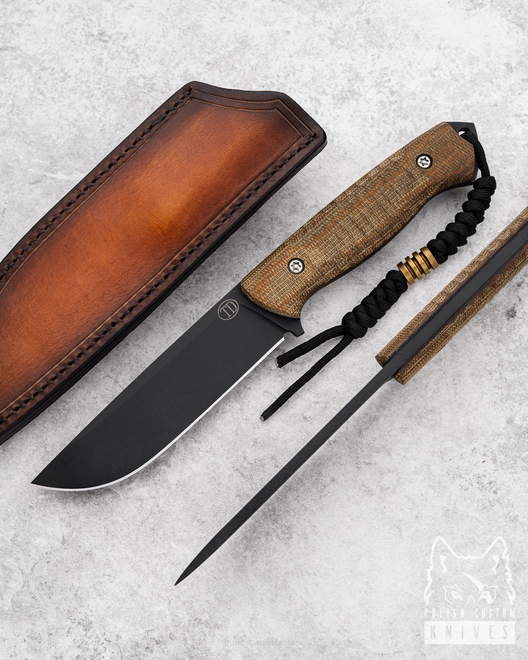 SURVIVAL KNIFE RATEL II MICARTA  NZ3 18 TD