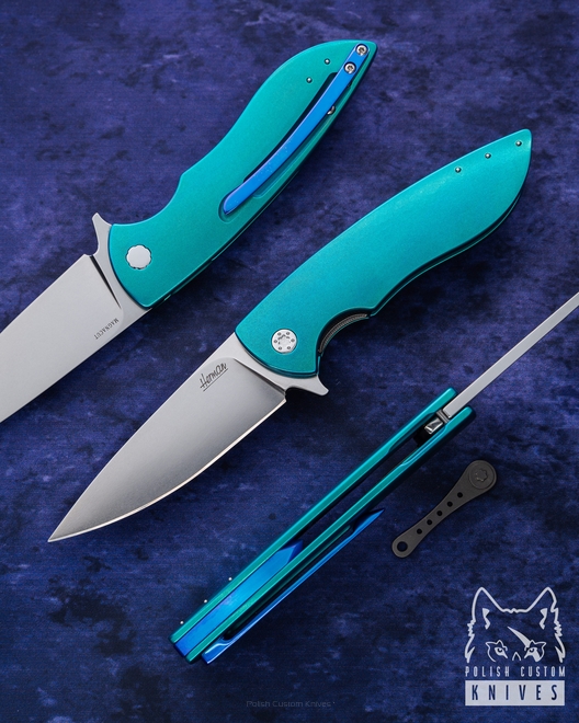 FOLDING KNIFE FOLDER STING 401 MAGNACUT HERMAN KNIVES