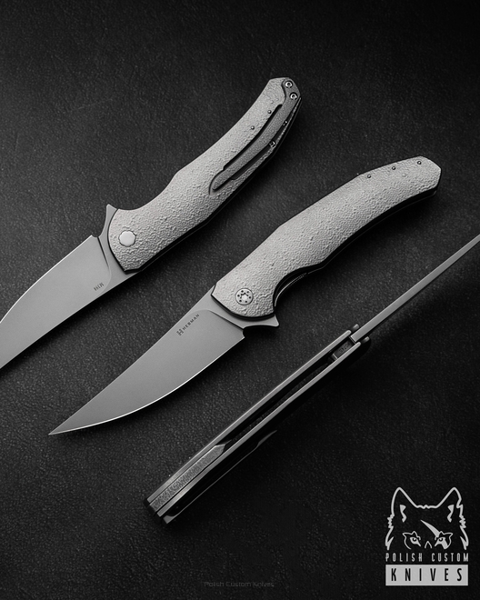 FOLDING KNIFE FOLDER ISHTAR #0745 M398 HERMAN KNIVES