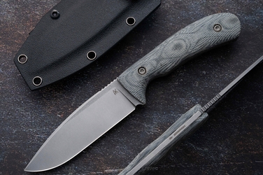 HUNTING SURVIVAL KNIFE FLINT 19 VANADIS 4E MICARTA AK KNIVES