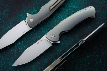 FOLDING KNIFE FOLDER MANTIS #0341 MAGNACUT HERMAN KNIVES