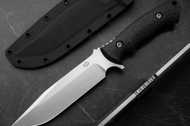 LARGE TACTICAL KNIFE DEFENDER 2C ELMAX CARBON FIBER KD KNIVES