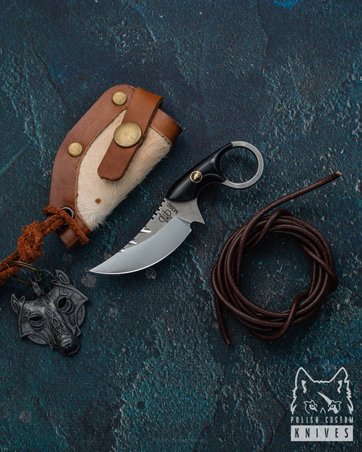 EXCLUSIVE NECK KNIFE SULTAN WOLF DE LUX 7 M390 PRUCIAK