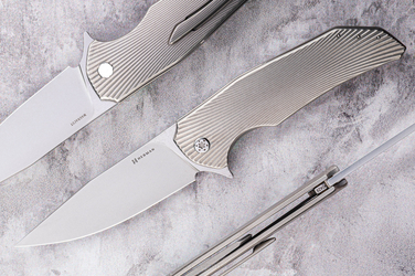 FOLDING KNIFE FOLDER DRAGONFLY #0429 MAGNACUT HERMAN KNIVES