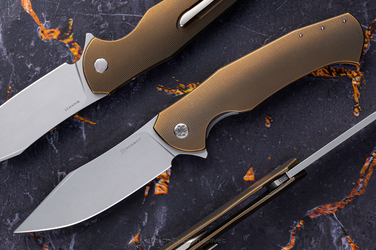 FOLDING KNIFE FOLDER MANTIS #0353 MAGNACUT HERMAN KNIVES