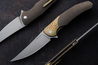 FOLDING KNIFE FOLDER ISHTAR 582 M398 HERMAN KNIVES