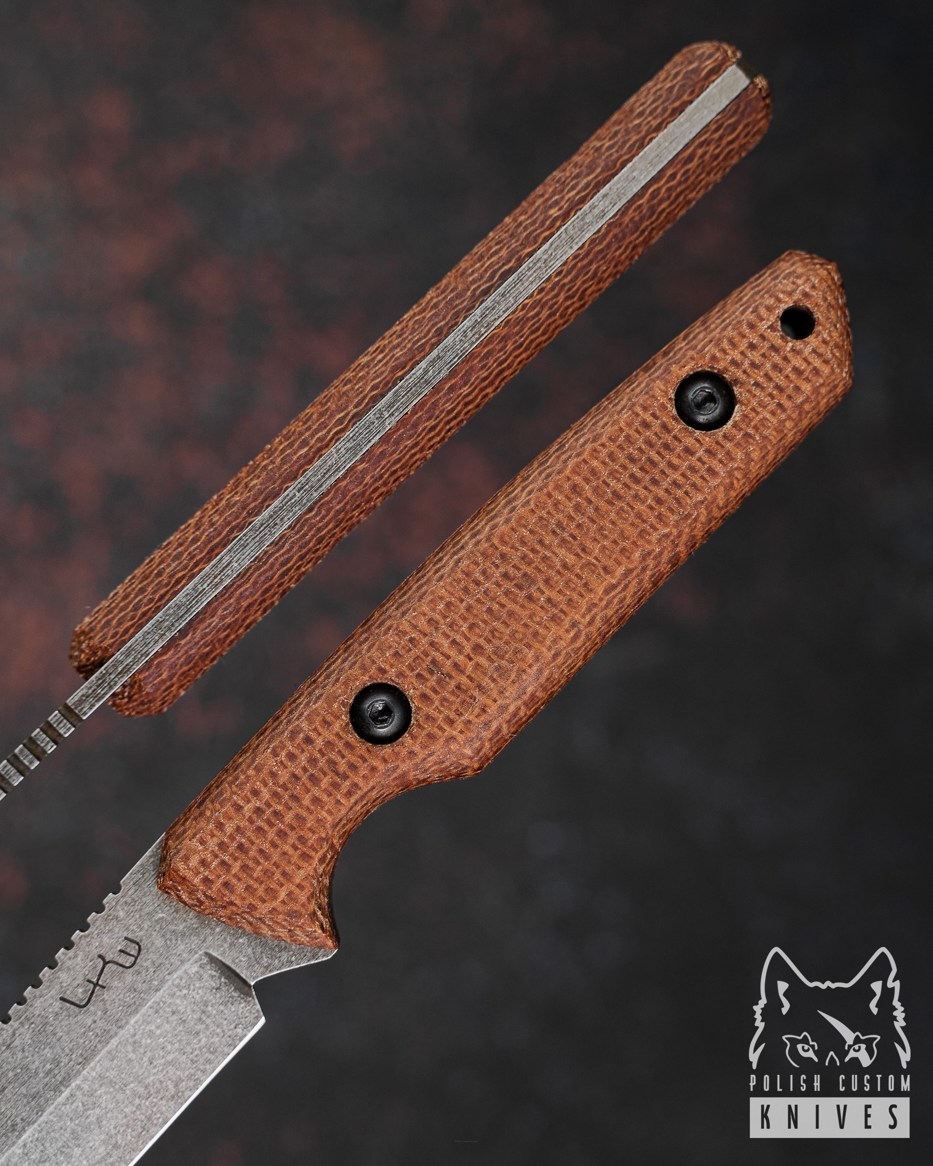 Buy EDC KNIFE MONKEY MICARTA LKW