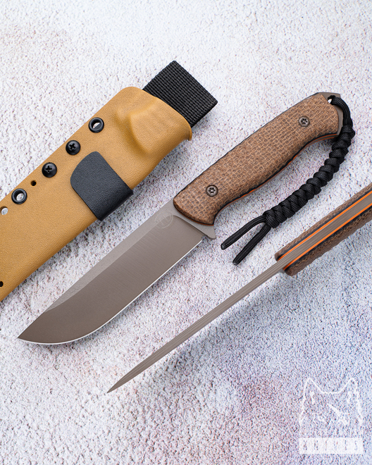 SURVIVAL KNIFE RATEL II 31 MICARTA  NMV TD