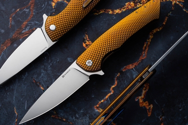 FOLDING KNIFE FOLDER SLIM #0661 MAGNACUT HERMAN KNIVES