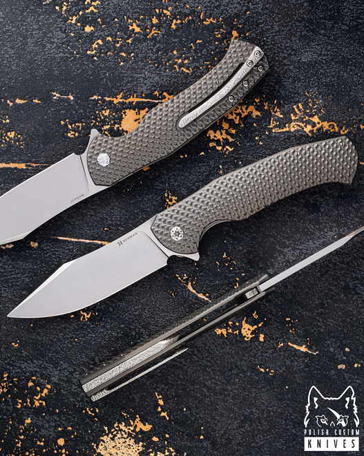 FOLDING KNIFE FOLDER MANTIS #0429 MAGNACUT HERMAN KNIVES