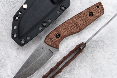 HUNTING KNIFE DROMADER MICARTA  LKW