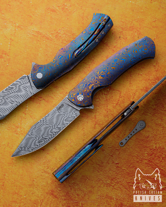 FOLDING KNIFE FOLDER MANTIS 4 TIMASCUS HERMAN