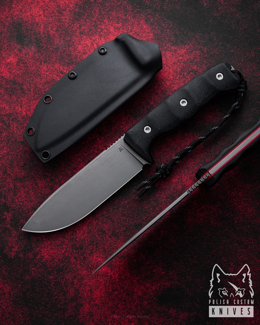 SURVIVAL HUNTING KNIFE ODC 125 20 VANADIS 4E G10 AK