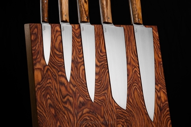 KITCHEN KNIFE SET 3 K110 D2 ZEBRANO PABIŚ KNIVES