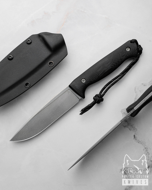 HUNTING KNIFE AGOR EDC 120 15 K720 G10 AK