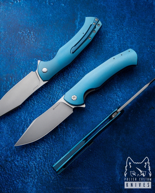 FOLDING KNIFE FOLDER MANTIS #0362 MAGNACUT HERMAN KNIVES