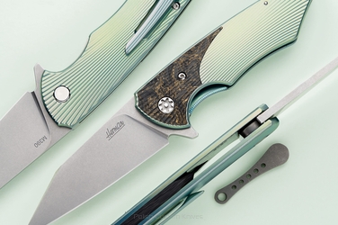 FOLDING KNIFE VESPERTILIO 17 M390 HERMAN