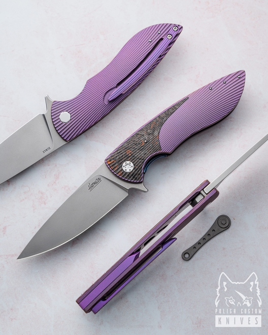 FOLDING KNIFE FOLDER STING 382 ELMAX HERMAN KNIVES