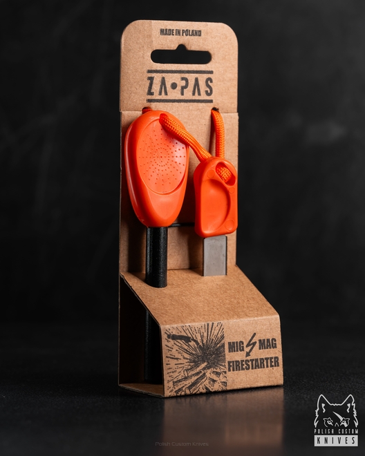 MIG-MAG FIRE STARTER ORANGE 2 ZA-PAS KNIVES