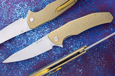 FOLDING KNIFE FOLDER  ISHTAR #0842 M390 HERMAN KNIVES