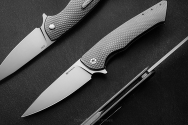 FOLDING KNIFE FOLDER SLIM #0697 M390 HERMAN KNIVES