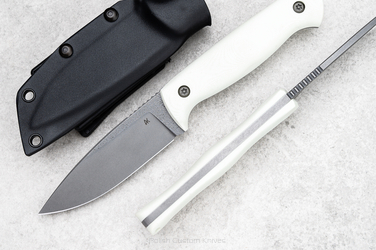 SURVIVAL KNIFE AGOR EDC 100 O2 G10 WHITE 3 AK