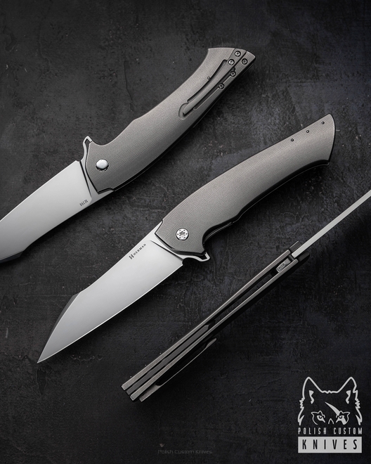 FOLDING KNIFE FOLDER OVIUM GENERATION 2 #0143 M398 HERMAN KNIVES
