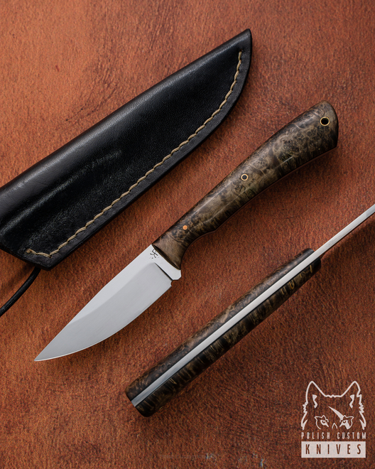 HUNTING EDC KNIFE NECK MOD. 3 D2 KIEDI