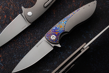 FOLDING KNIFE FOLDER MICRO STING MAGNACUT C0022 HERMAN KNIVES