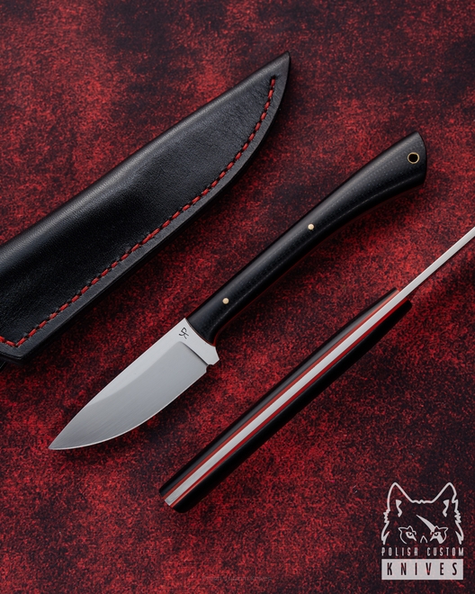 HUNTING EDC NECK KNIFE  PENKNIFE 1 D2 G10 KIEDI