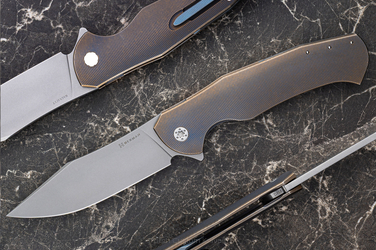 FOLDING KNIFE FOLDER MANTIS #0413 MAGNACUT HERMAN KNIVES