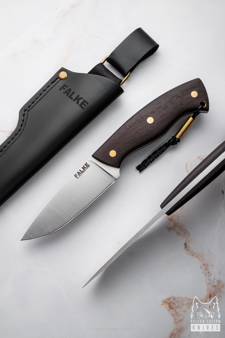 HUNTING KNIFE HUNTER STANDARD  HS 252 K110 AFRICAN WENGE FALKE