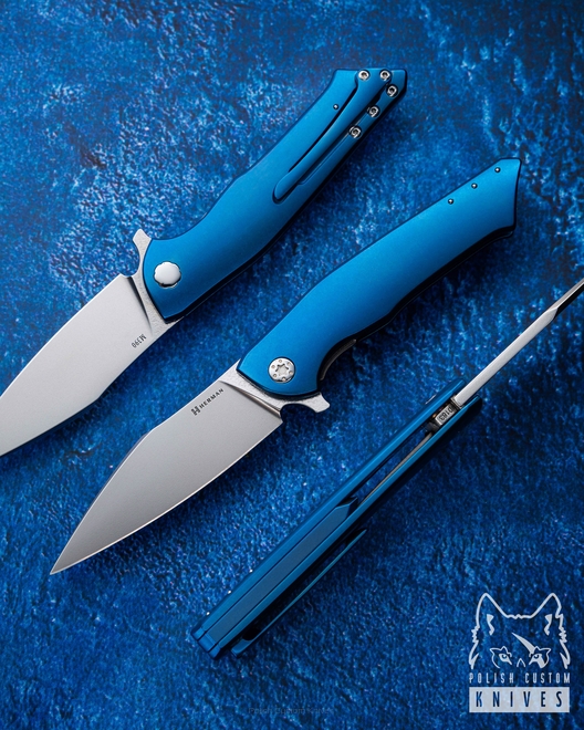 FOLDING KNIFE FOLDER BEE #0183 M390 HERMAN KNIVES