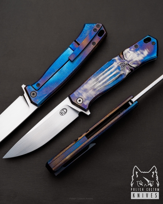 FOLDING KNIFE ARSEN KD PUNISHER BY MICHO 1