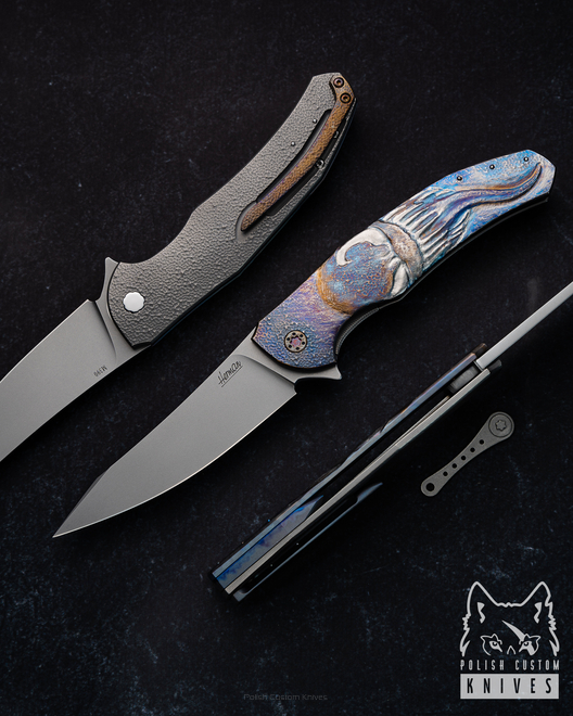 FOLDING KNIFE FOLDER ISHTAR 2 VENOM HERMAN PIMPED by MICHO