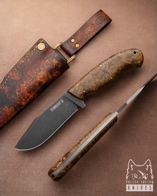 TACTICAL SURVIVAL HUNTING KNIFE OPERATOR 2501 SIMON'S KNIVES