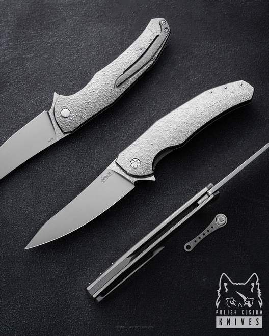 FOLDING KNIFE FOLDER ISHTAR 390 M398 HERMAN KNIVES